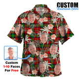 Clan Boyd Modern Tartan Custom Face Hawaiian Shirt – Unisex Gift for Family Members, Summer Party GC49 Boyd Modern Tartan Tartan Hawaii Shirt